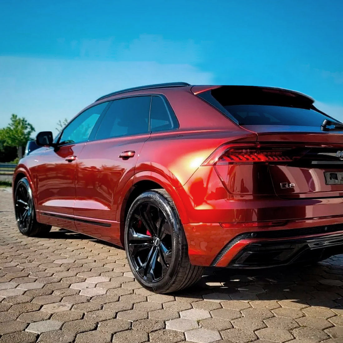 Supreme Red (GAL26-HD) Vinyl Wrap – Teckwrap International