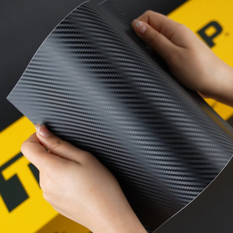 TeckWrap A4 Samples / BLACK VINYL WRAP