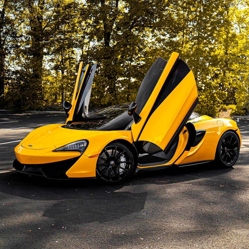 High Gloss Sunflower Yellow Vinyl Wrap
