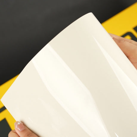 Teckwrap A4 muestras / envoltura de vinilo blanco