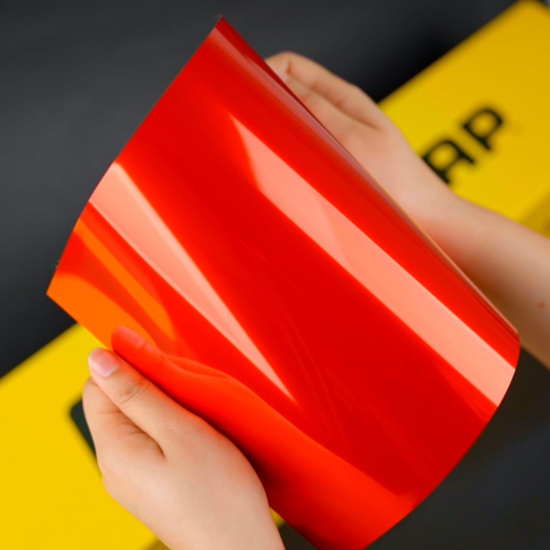 TeckWrap A4 Samples / RED VINYL WRAP