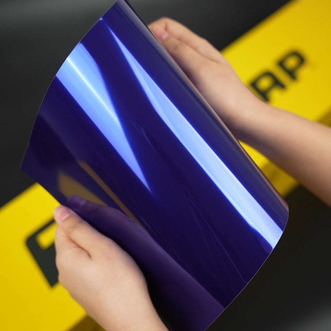 TeckWrap A4 Samples / BLUE VINYL WRAP