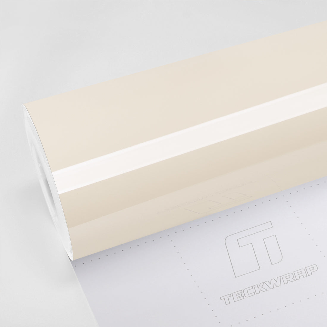 TeckWrap Almond White Gloss Color PPF | Car Paint Protection Film (CPX303)