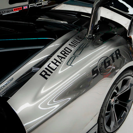 Deep Gloss Lustrous Silver Metallic Paint Protection Film (CPX407)