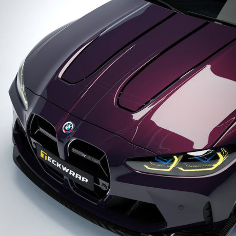 Gloss Deep Purple Black Plum Metallic Paint Protection Film (CPX414)