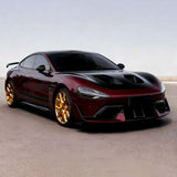 Gloss Wine Red Deep Maroon Metallic Paint Protection Film (CPX415)