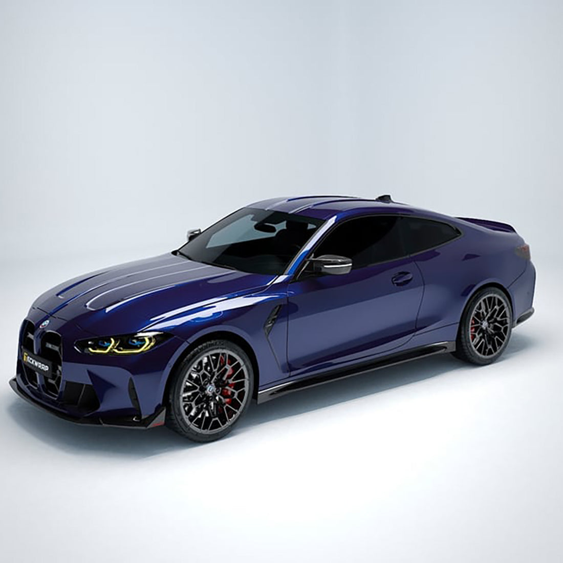 Deep Sapphire Gloss Abyss Blue Metallic Paint Protection Film