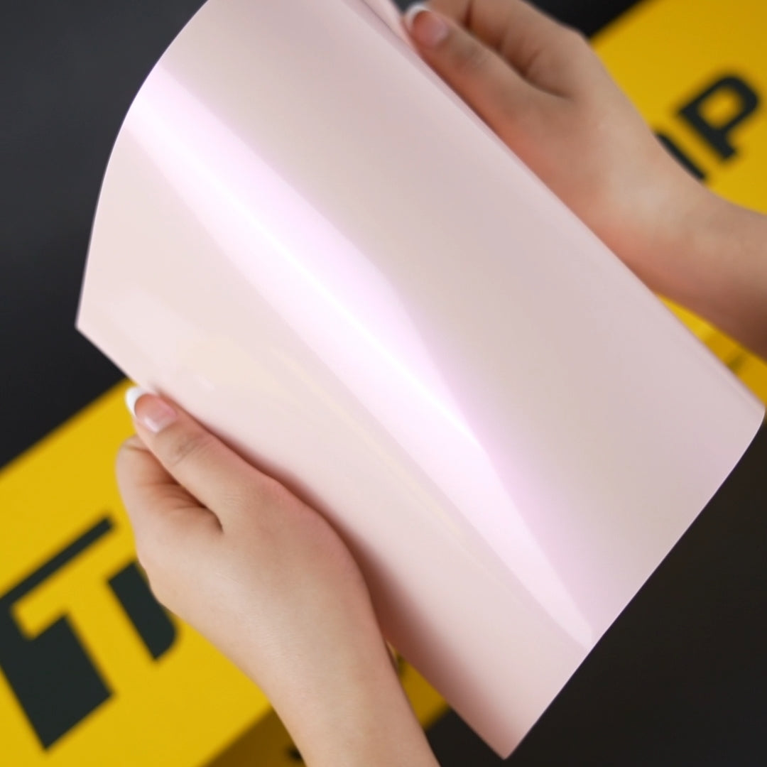 TeckWrap A4 Samples / PINK VINYL WRAP - Samples