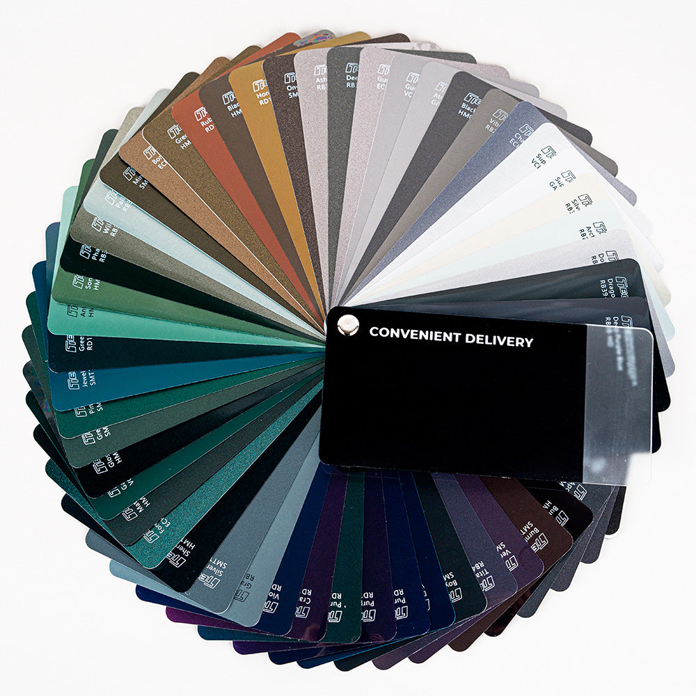 TeckWrap Color Swatches 2024 + TeckWrap PPF & Window Film Sample Book