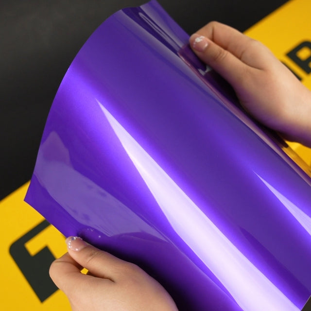 TeckWrap A4 Samples of GAL32-HD Purple Pear Vinyl Car Wrap