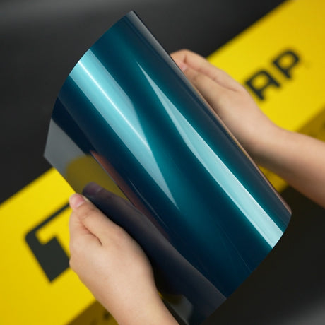 TeckWrap A4 Samples / GREEN VINYL WRAP