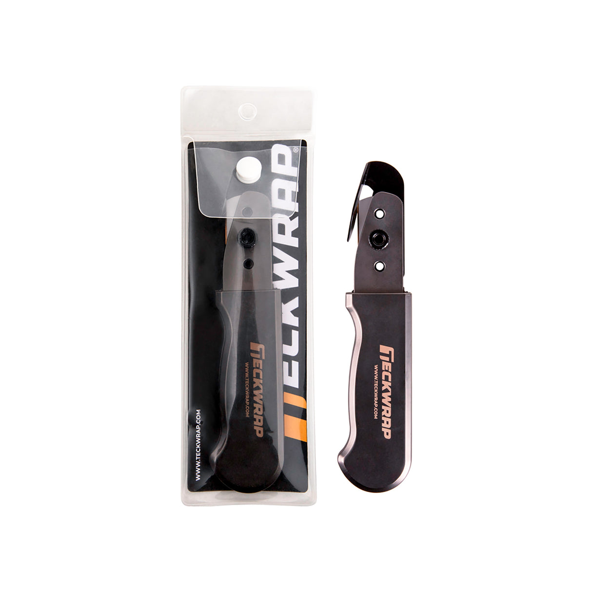 TeckWrap Long Handle Safety Cutter