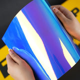 TeckWrap A4 Samples / BLUE VINYL WRAP