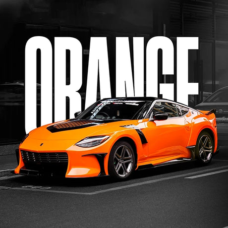 Orange Vinyl Wrap