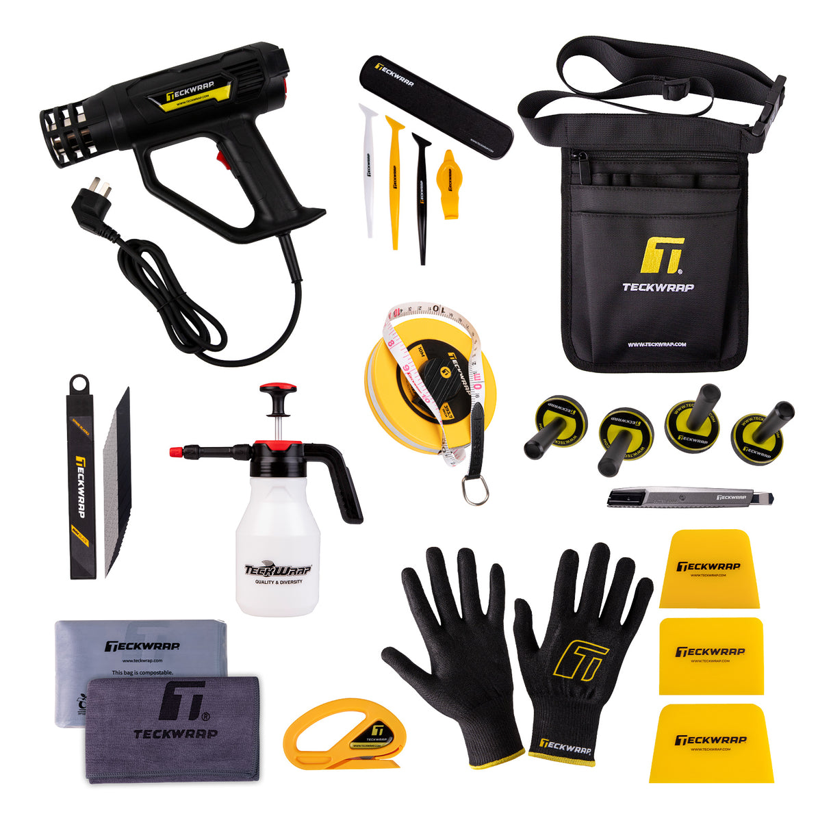 TeckWrap Paint Protection Film Installation All-in-One Master Set