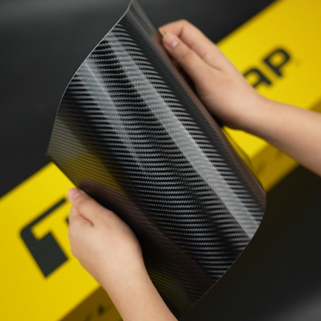 Teckwrap A4 Proben / schwarze Vinylverpackung