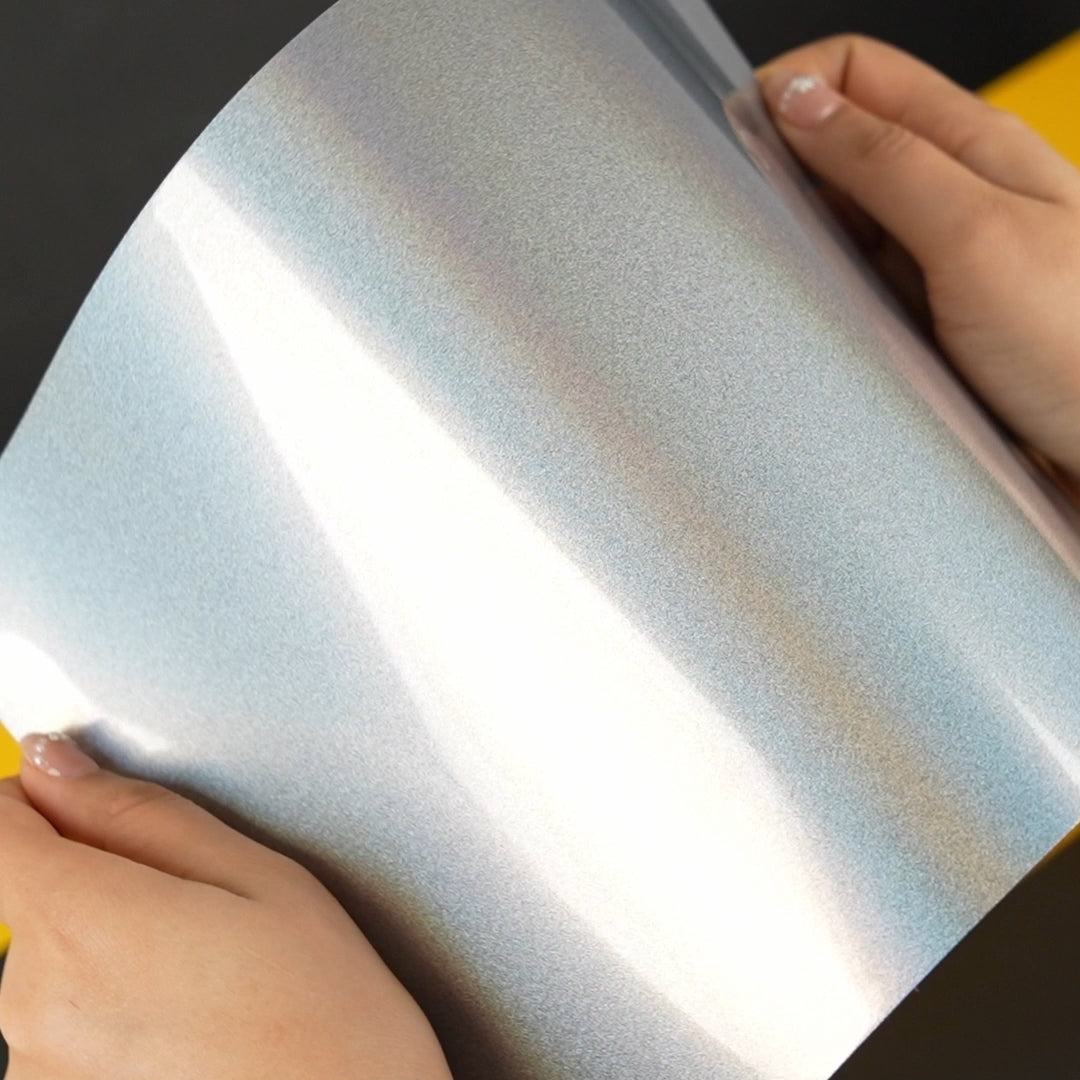TeckWrap A4 Samples / SILVER VINYL WRAP - Samples