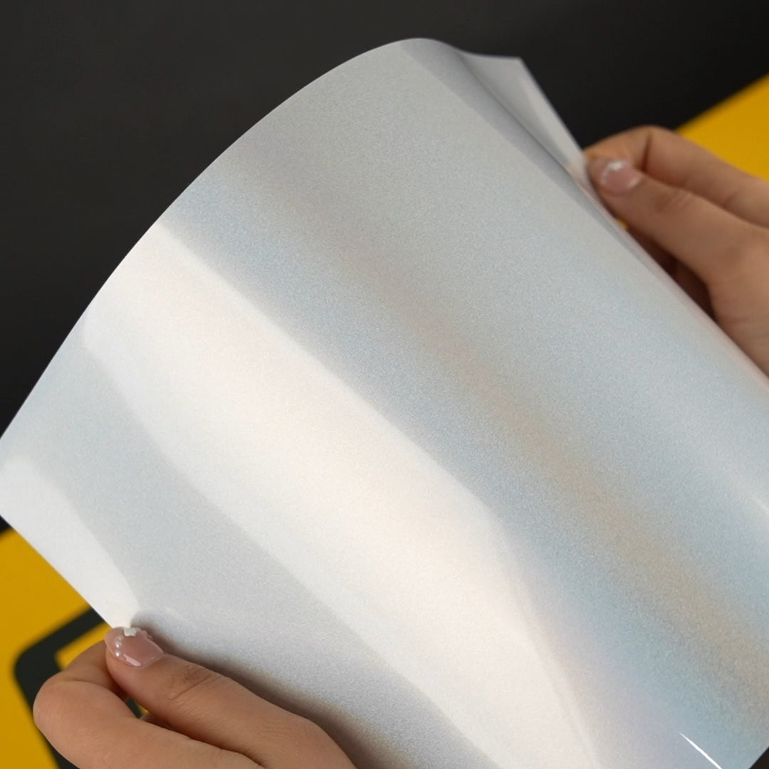 TeckWrap A4 Samples / SILVER VINYL WRAP - Samples