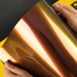 TeckWrap A4 Samples / ORANGE VINYL WRAP - Samples