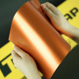 TeckWrap A4 Samples / ORANGE VINYL WRAP