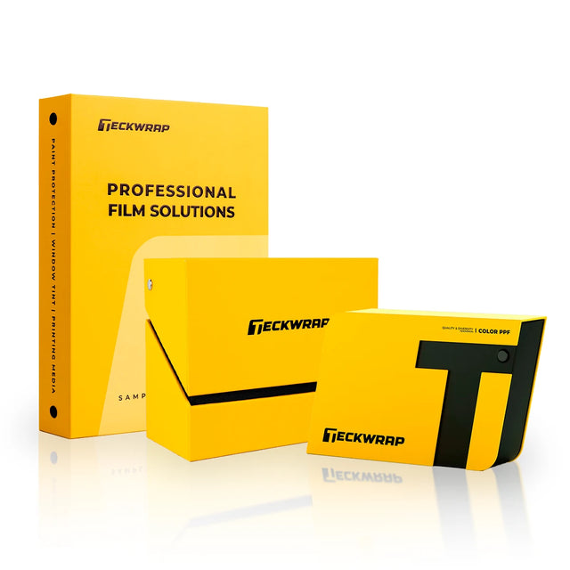 Teckwrap Box TeckWrap Swatches set for car wrapping, vehicle graphics and tinting ...