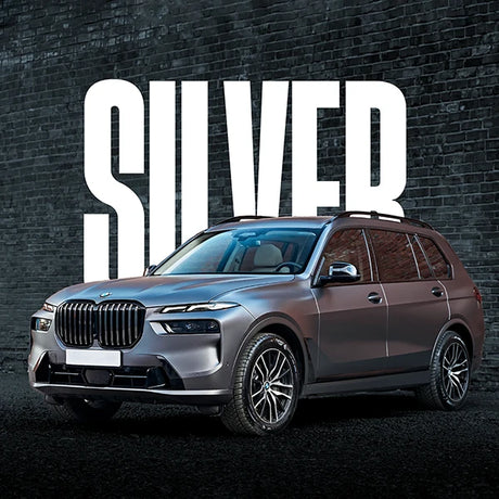Silver Vinyl Wrap