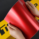 TeckWrap A4 Samples / RED VINYL WRAP