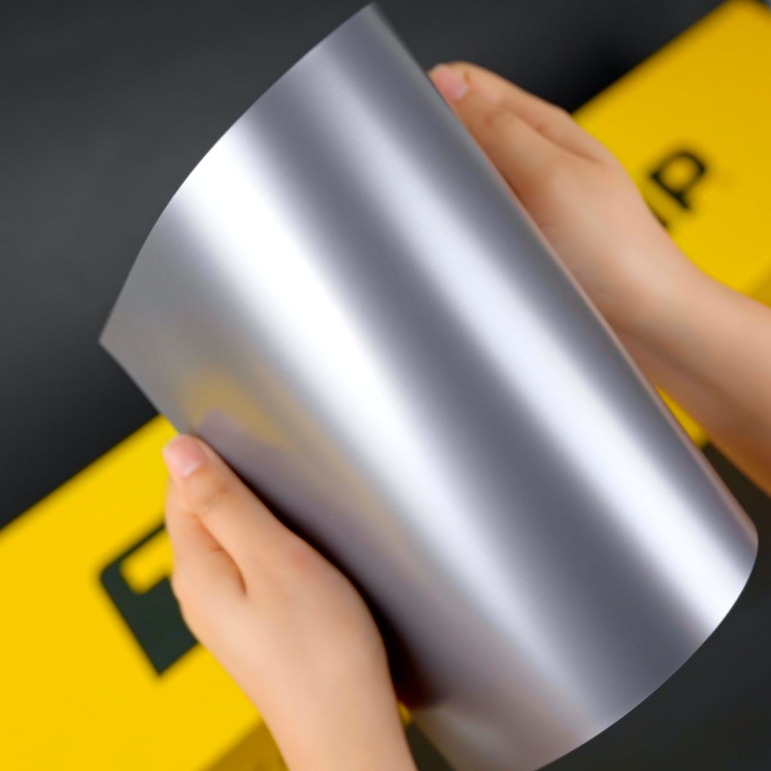 TeckWrap A4 Samples / GREY VINYL WRAP