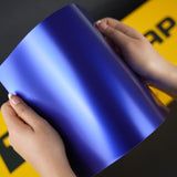 TeckWrap A4 Samples / BLUE VINYL WRAP