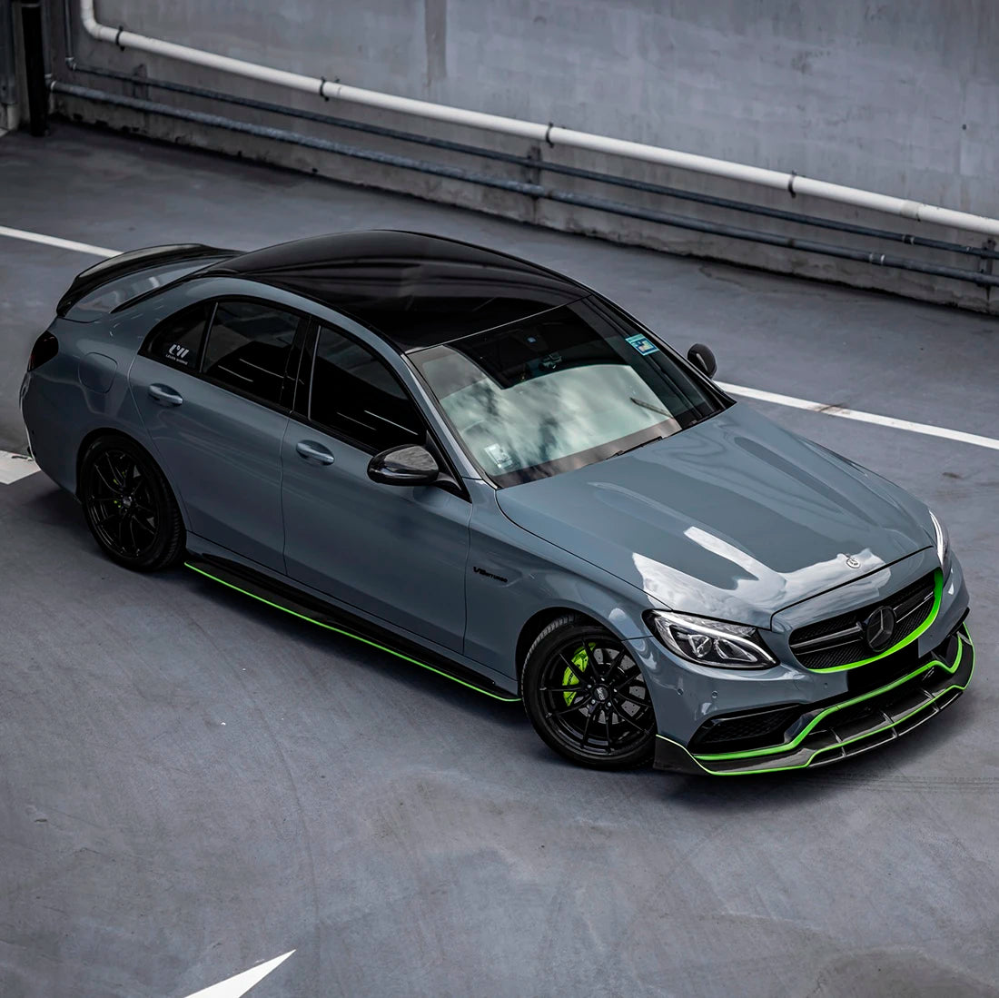 Super Gloss Grey Amazon Vinyl Wrap (CG03-HD)
