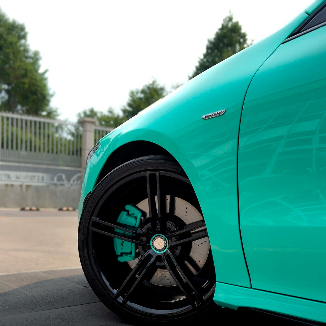 Super Gloss Green Tiffany Vinyl Wrap (CG11-HD)