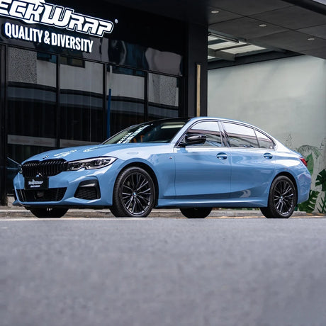 Super Gloss China Blue Vinyl Wrap (CG22-HD)
