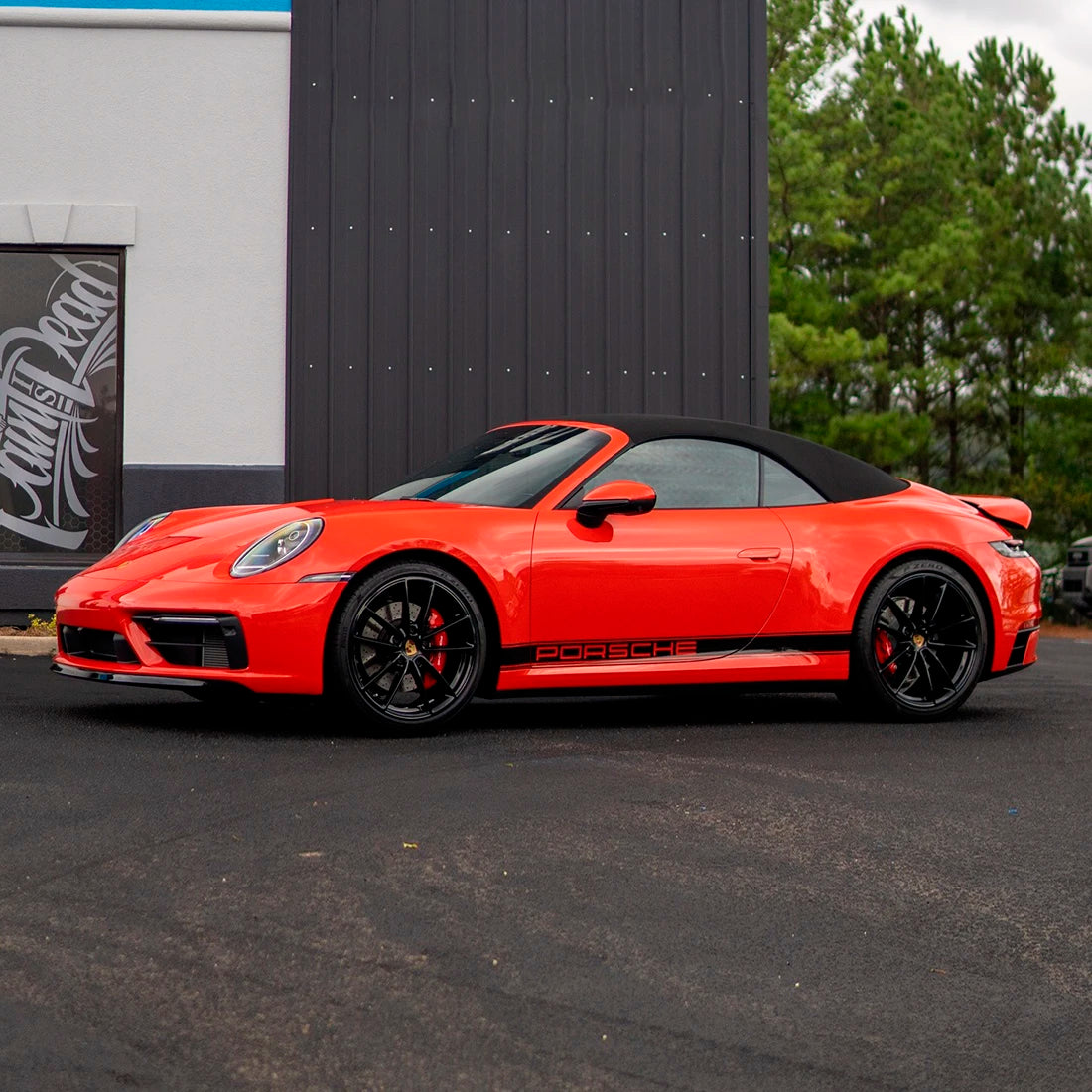 Super Gloss Orange Lava Orange Vinyl Wrap (CG24-HD)