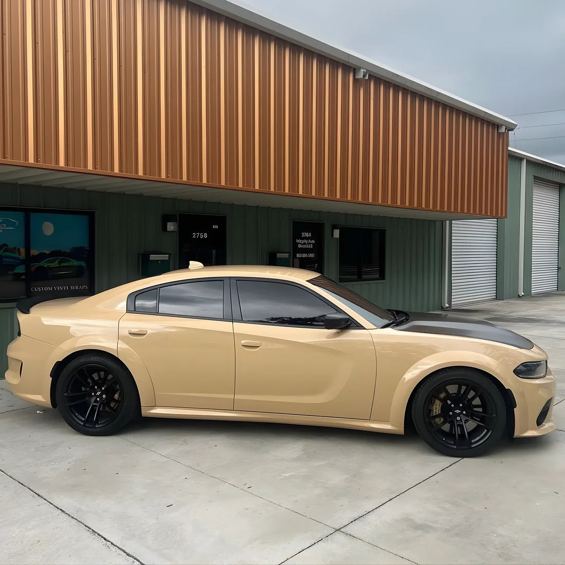 High Gloss Leather Beige Vinyl Wrap (CG52-HD)