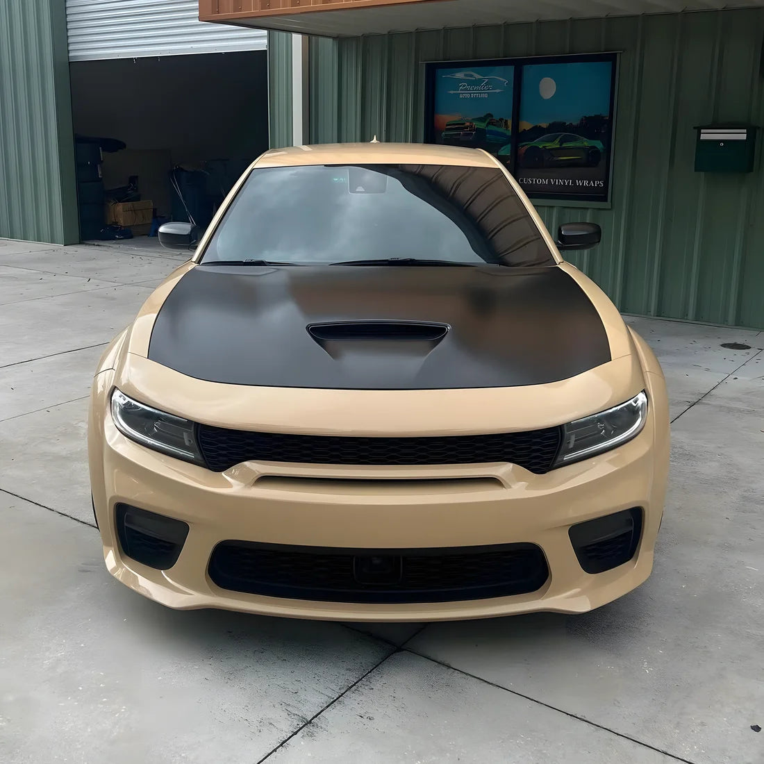 High Gloss Leather Beige Vinyl Wrap (CG52-HD)
