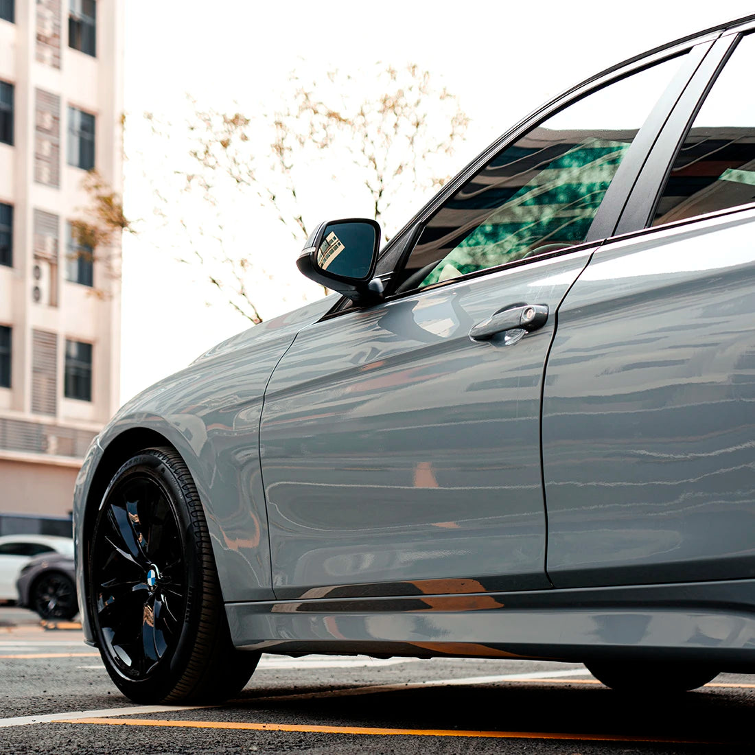 Super Gloss Grey Dim Vinyl Wrap (CG27-PRO+)