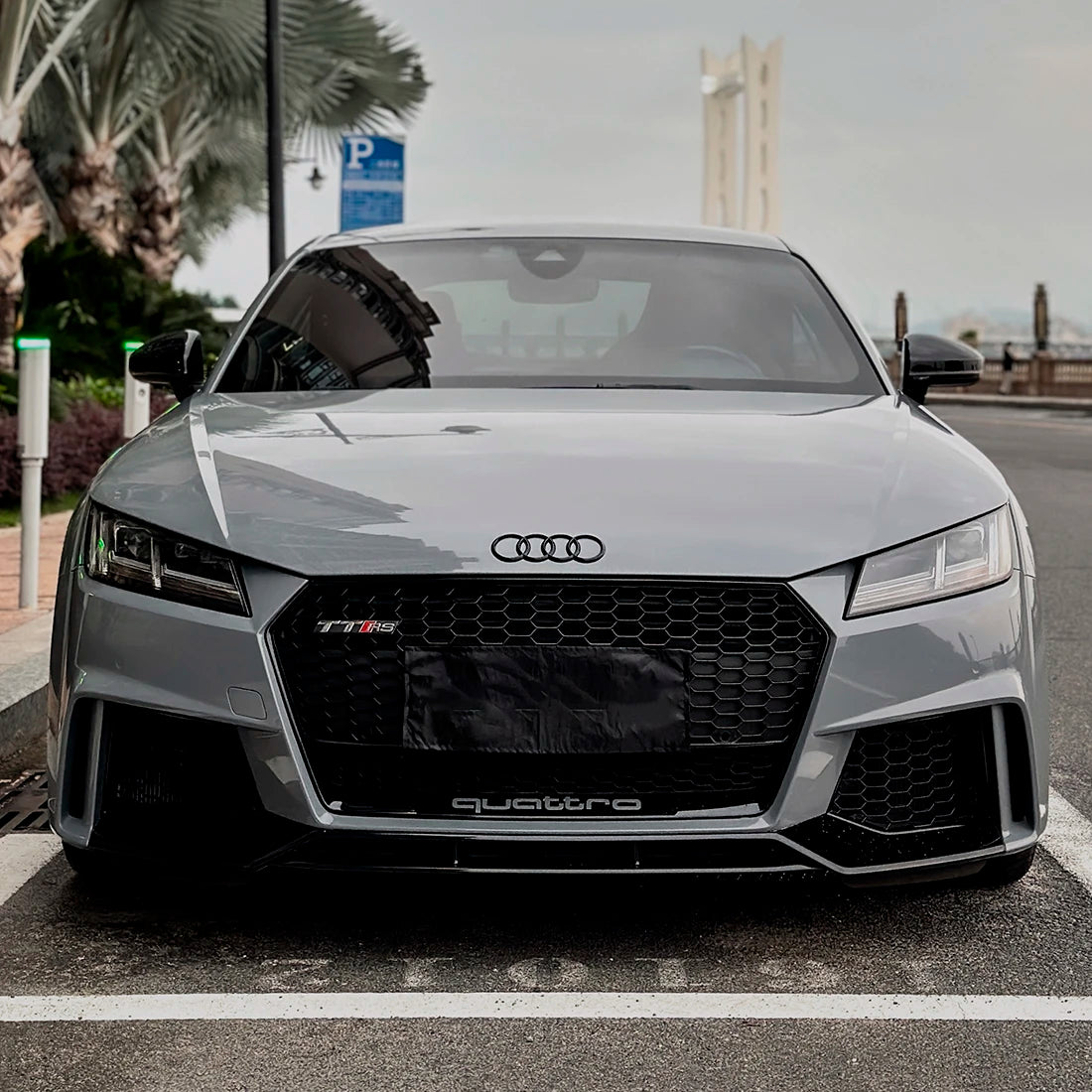 Super Gloss Grey Dim Vinyl Wrap (CG27-PRO+)