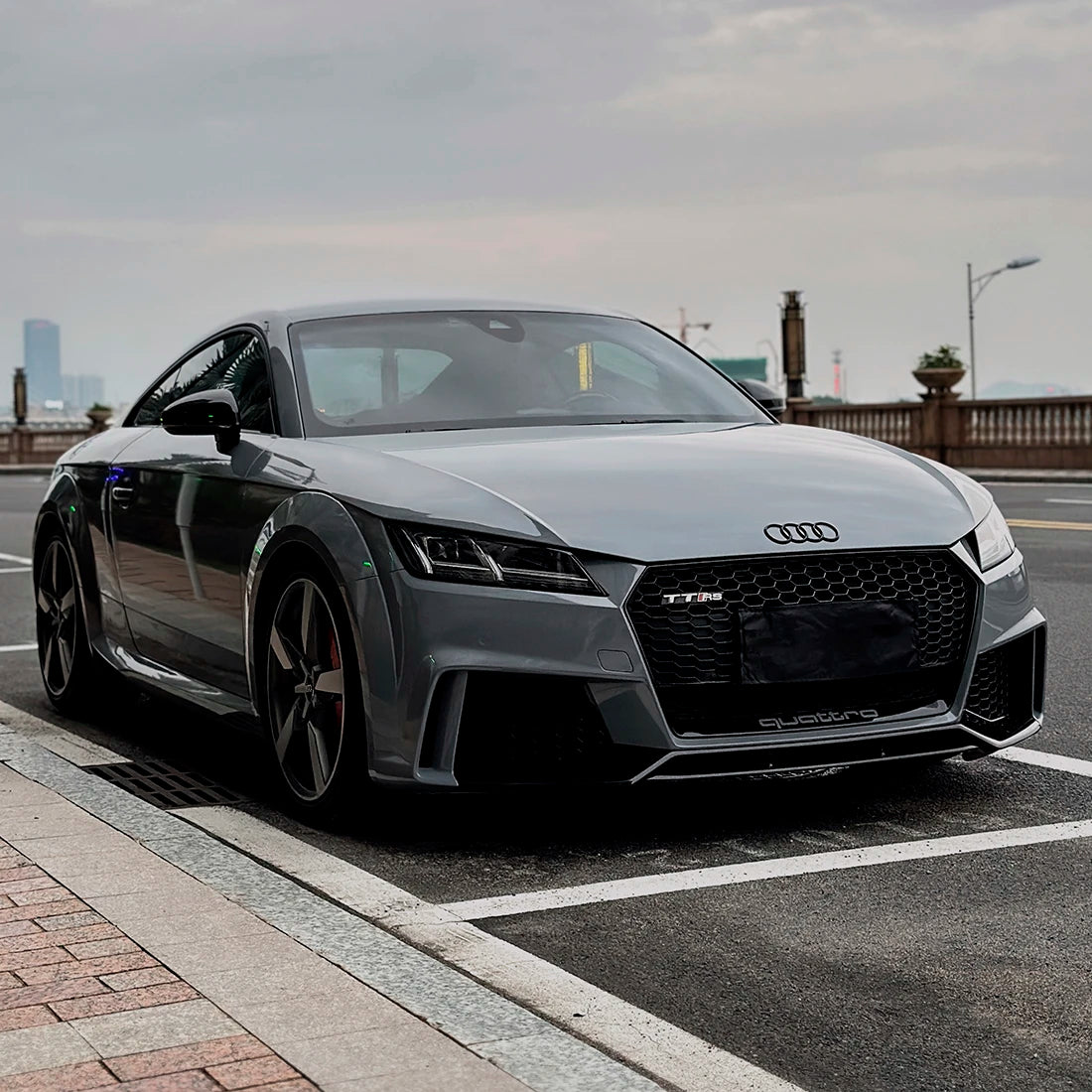 Super Gloss Grey Dim Vinyl Wrap (CG27-PRO+)