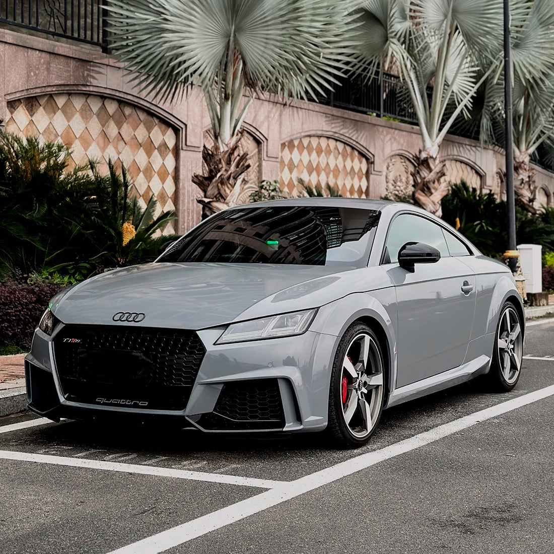 Super Gloss Grey Dim Vinyl Wrap (CG27-PRO+)