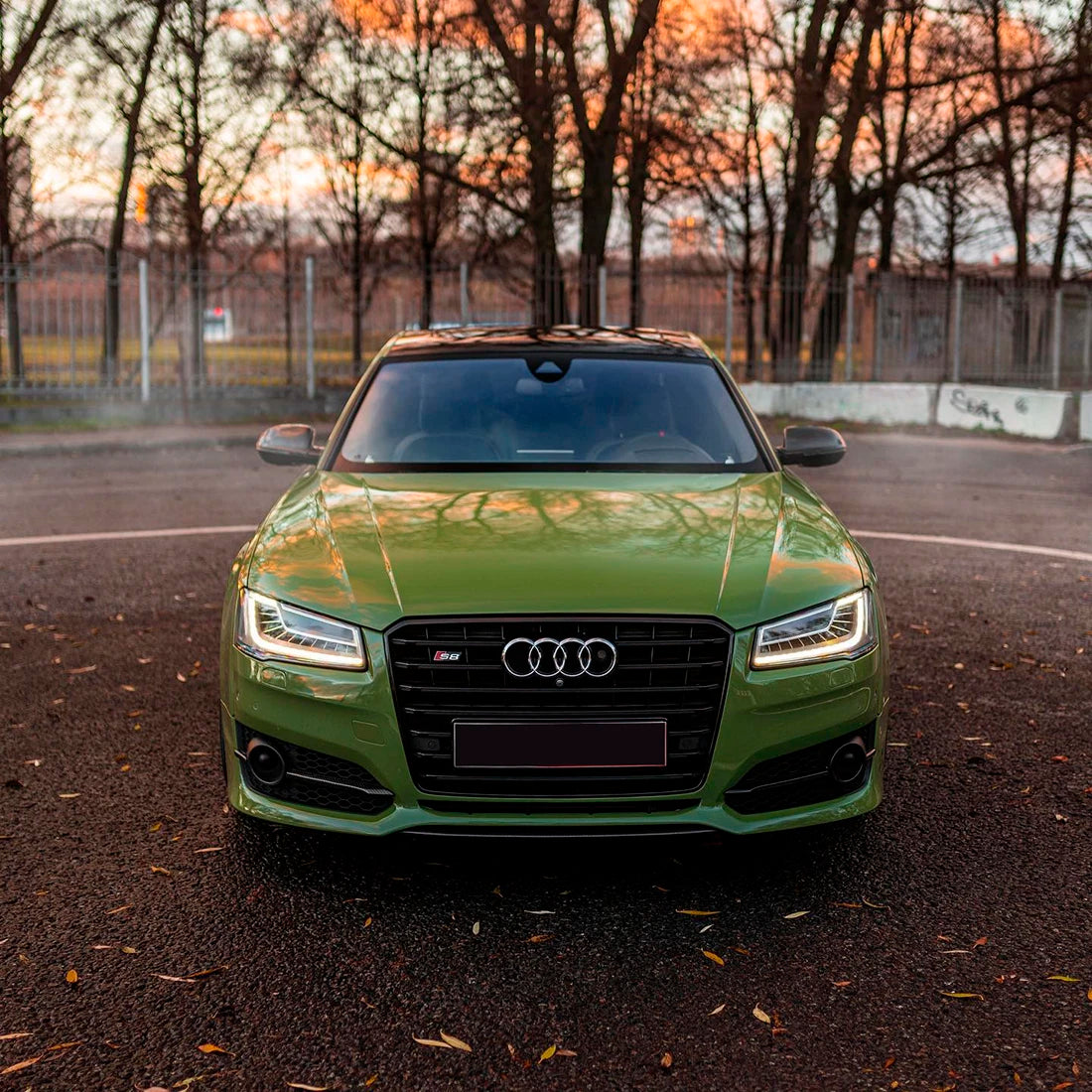 High Gloss French Olive Green Vinyl Wrap (CG31-HD)
