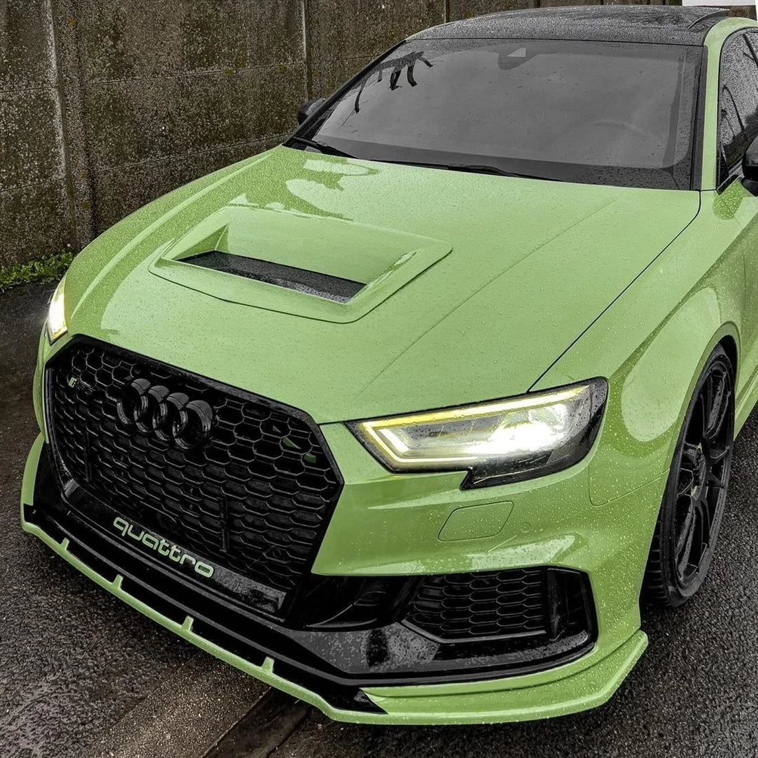 High Gloss French Olive Green Vinyl Wrap (CG31-HD)
