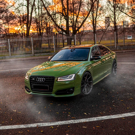 High Gloss French Olive Green Vinyl Wrap (CG31-HD)