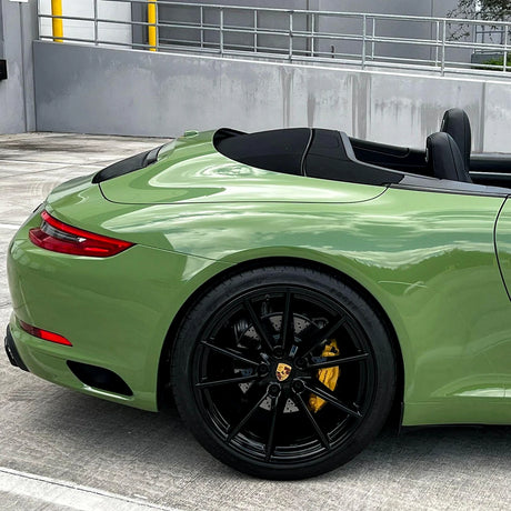 High Gloss French Olive Green Vinyl Wrap (CG31-HD)