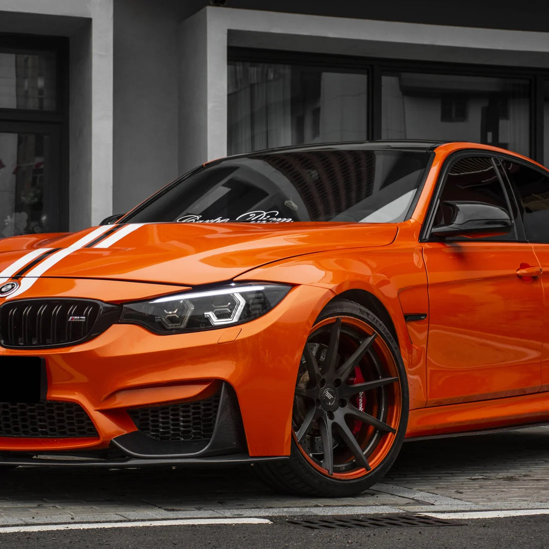 High Gloss Tangerine Orange Vinyl Wrap (CG40-HD)