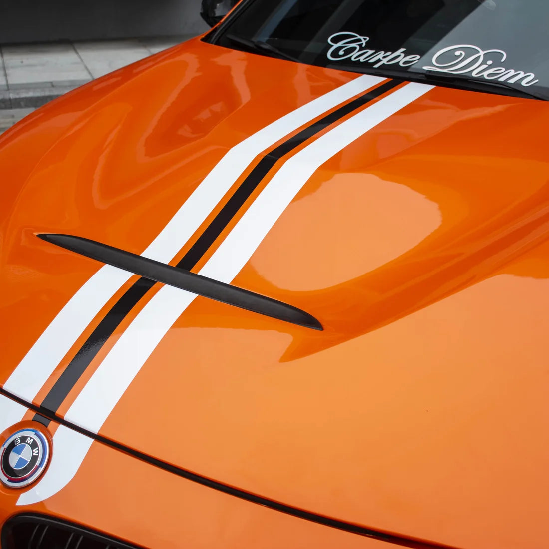 High Gloss Tangerine Orange Vinyl Wrap (CG40-HD)