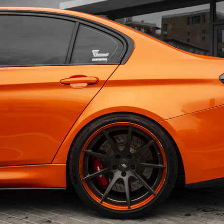 High Gloss Tangerine Orange Vinyl Wrap (CG40-HD)