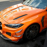 High Gloss Tangerine Orange Vinyl Wrap (CG40-HD)