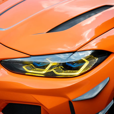 High Gloss Tangerine Orange Vinyl Wrap (CG40-HD)