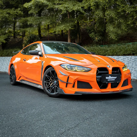 High Gloss Tangerine Orange Vinyl Wrap (CG40-HD)
