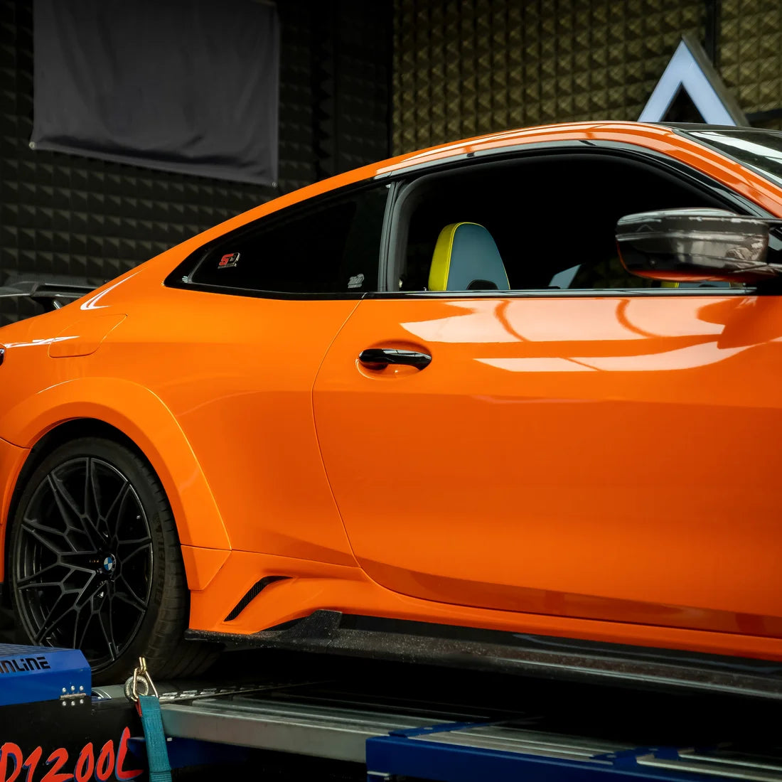 High Gloss Tangerine Orange Vinyl Wrap (CG40-HD)